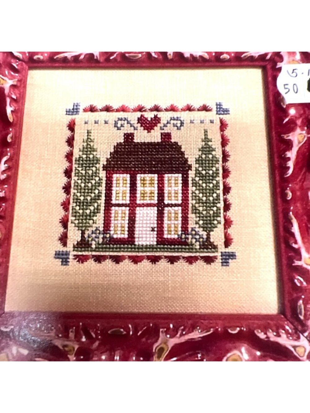 Established With Love Cross Stitch Pattern By Blue Ribbon Designs